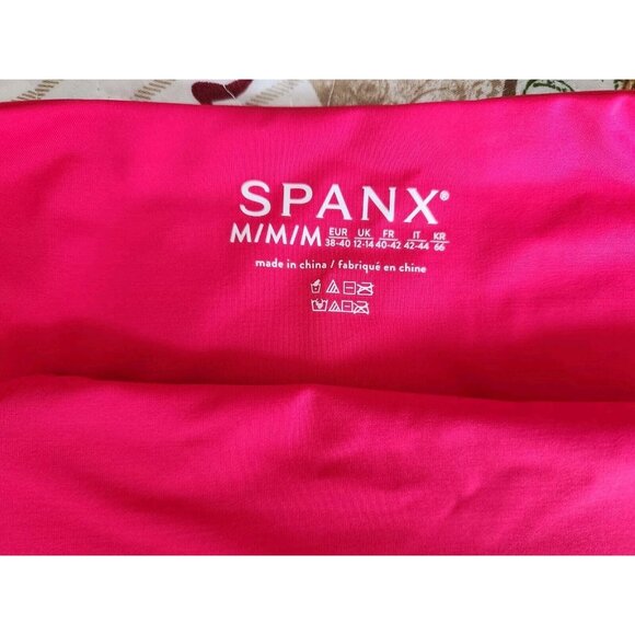 Spanx Women's Classic Swim Bikini bottoms Color: Hibiscus pink Size M - Picture 7 of 11